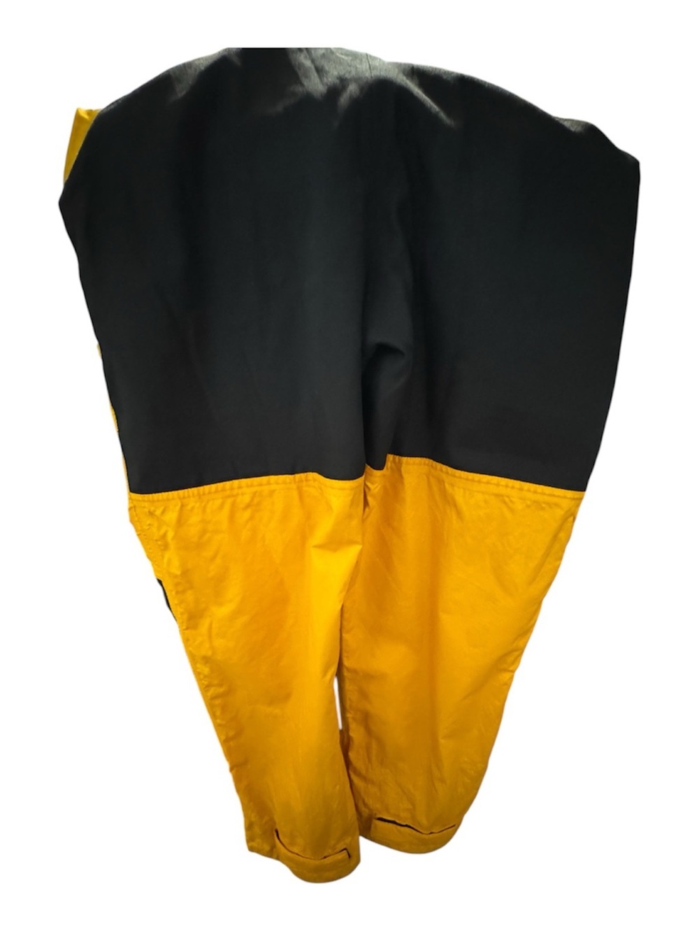 Vintage Gill Waterproof Sailing Bib Overalls Yellow Black Small Fishing Size S - Picture 9 of 16